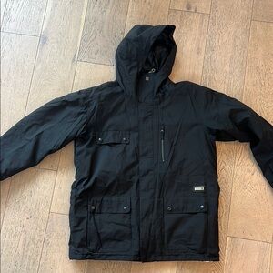 Black Hooded Jacket